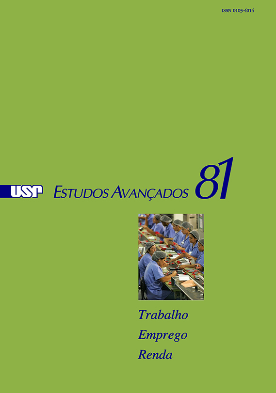 Capa Revista Estudos Avançados V 28 N 81