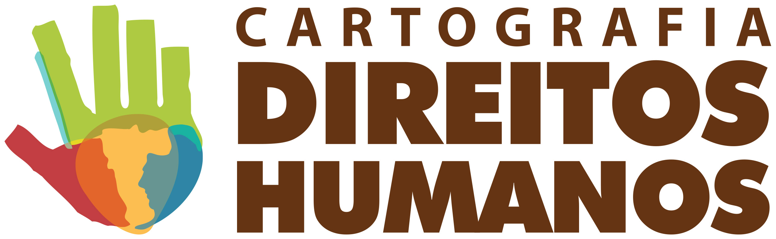 Cartografia dos Direitos Humanos em São Paulo - Logomarca Horizontal