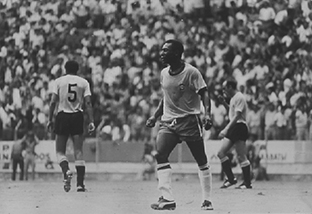 Pelé, Brasil versus Uruguai, Copa de 1970