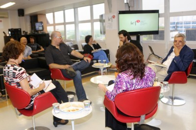 João Alberto Alves Amorim, Geraldo de Campos, Álvaro Vasconcelos, Larissa Leite and Sylvia Dantas