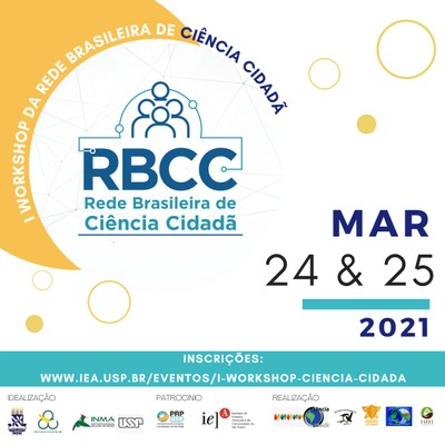 cartazete I Workshop Rede Brasileira de Ciência Cidadã