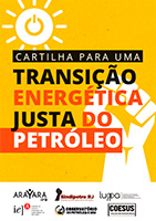 Capa da 'Cartilha para uma Transição Energética Justa do Petróleo' - grande