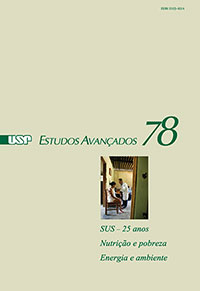 Capa da edição 78 da revista "Estudos Avançados"