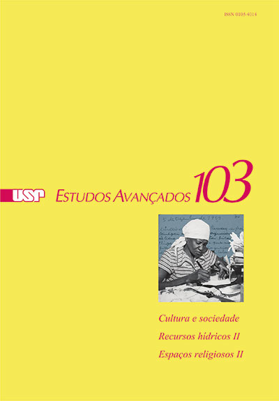 Capa da revista "Estudos Avançados" 103