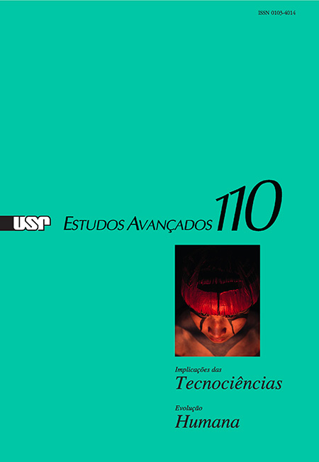 Capa da revista Estudos Avançados 110