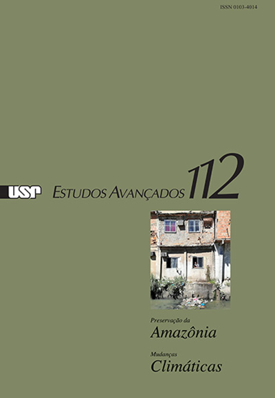 Capa da revista Estudos Avançados 112