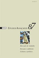 Capa da revista 'Estudos Avançados' 87