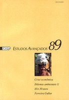 Capa da revista 'Estudos Avançados' 89