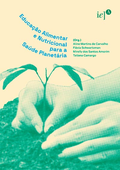 Capa do livro "Educação Alimentar e Nutricional para a Saúde Planetária"