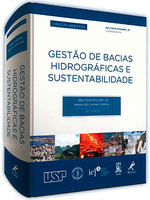 Capa do livro "Gestão de Bacias Hidrográficas e Sustentabilidade