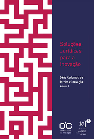 Capa do livro "Soluções Jurídicas para a Inovação"