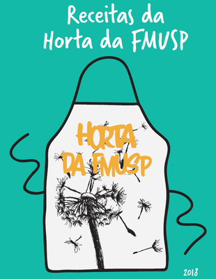 Capa livro de receitas da Horta FMUSP