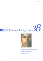 Capa Revista Estudos Avançados v14 n38