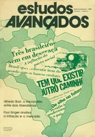 Capa Revista Estudos Avançados v2 n3 