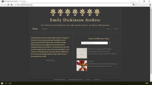 Emily Dickinson Archive