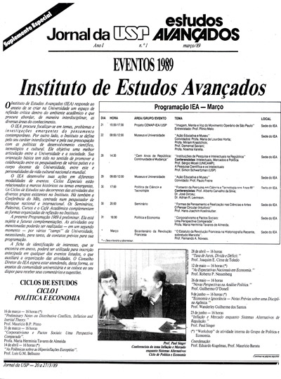 Informativo IEA n. 1