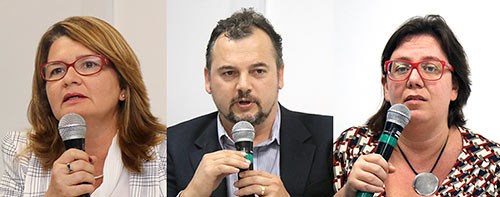 Jarcilene Cortez, Emerson Maccari e Renata Bichir - 22/8/18