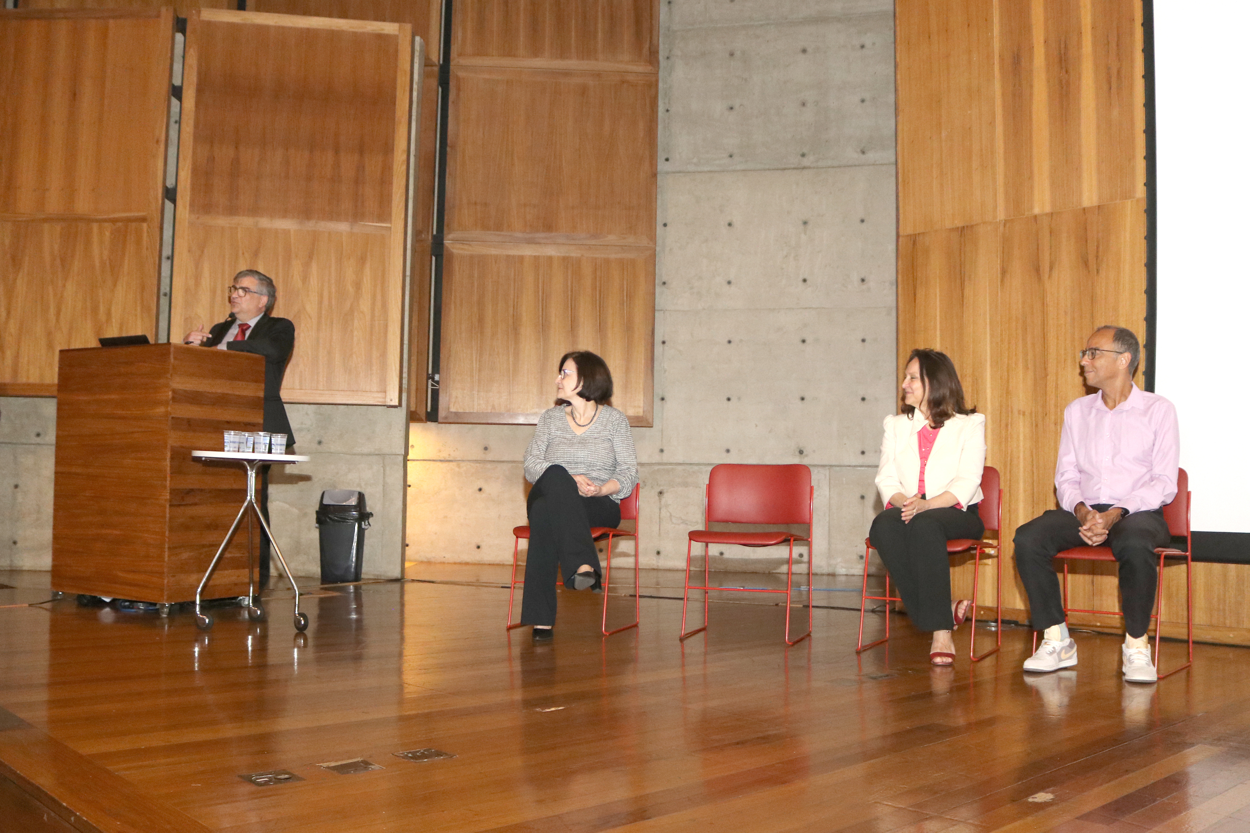 Carlos Gilberto Carlotti Junior, Roseli Lopes, Liedi Bernucci e Alfredo Goldman