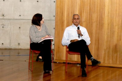 Roseli Lopes e Prabhakar Raghavan