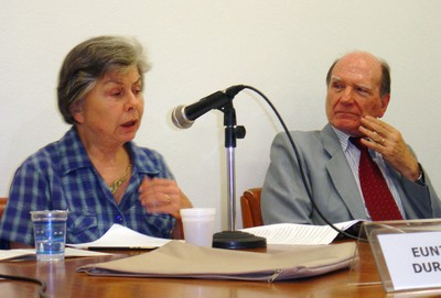 Eunice Durham e Gerhard Malnic