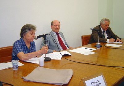 Eunice Durham, Gerhard Malnic e João Steiner