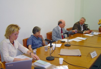 Nina Ranieri, Eunice Durham, Gerhard Malnic e João Steiner