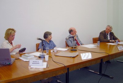 Nina Ranieri, Eunice Durham, Gerhard Malnic e João Steiner