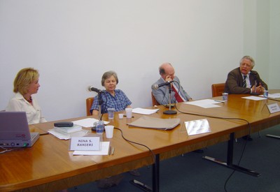 Nina Ranieri, Eunice Durham, Gerhard Malnic e João Steiner