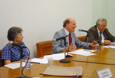 Nina Ranieri, Eunice Durham, Gerhard Malnic e João Steiner