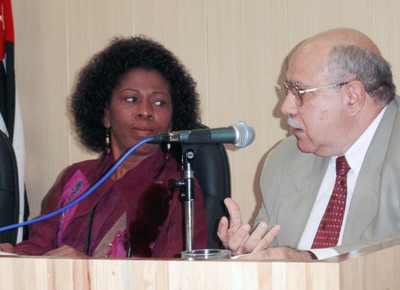 Arany Santana e José de Souza Martins