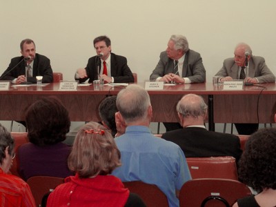 Luiz Nunes de Oliveira, Carlos Henrique de Brito Cruz, João Steiner e Adolpho José Melfi