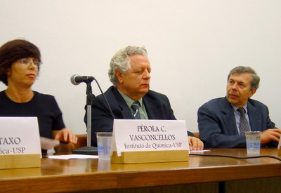 Pérola Vasconcellos, João Steiner e Guy Brasseur