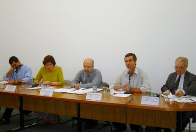 Eduardo Cesar Leão Marques, Regina Meyer, Luiz Eduardo Soares, Bruno Paes Manso e Guilherme Leite da Silva Dias