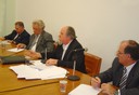 Lauro Morhy, João Steiner, Jacques Marcovitch e Marcos Macari