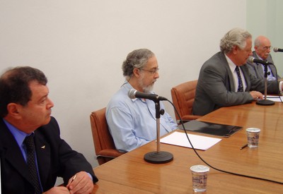 Michal Gartenkraut, Franklin Leopoldo e Silva, João Steiner e Antonio Candido