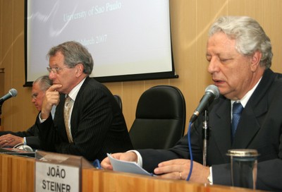 Eduardo Krieger, David King e João Steiner