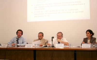 Philippe Barbet, Jean-Marc Siröen, Paulo Roberto de Almeida e Alexandrine Celentano