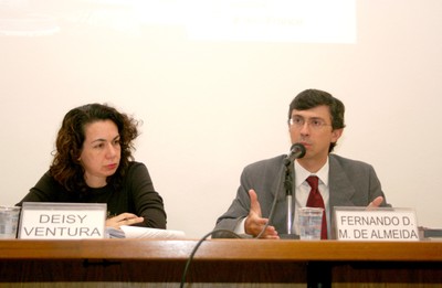 Deisy Ventura e Fernando Dias Menezes de Almeida