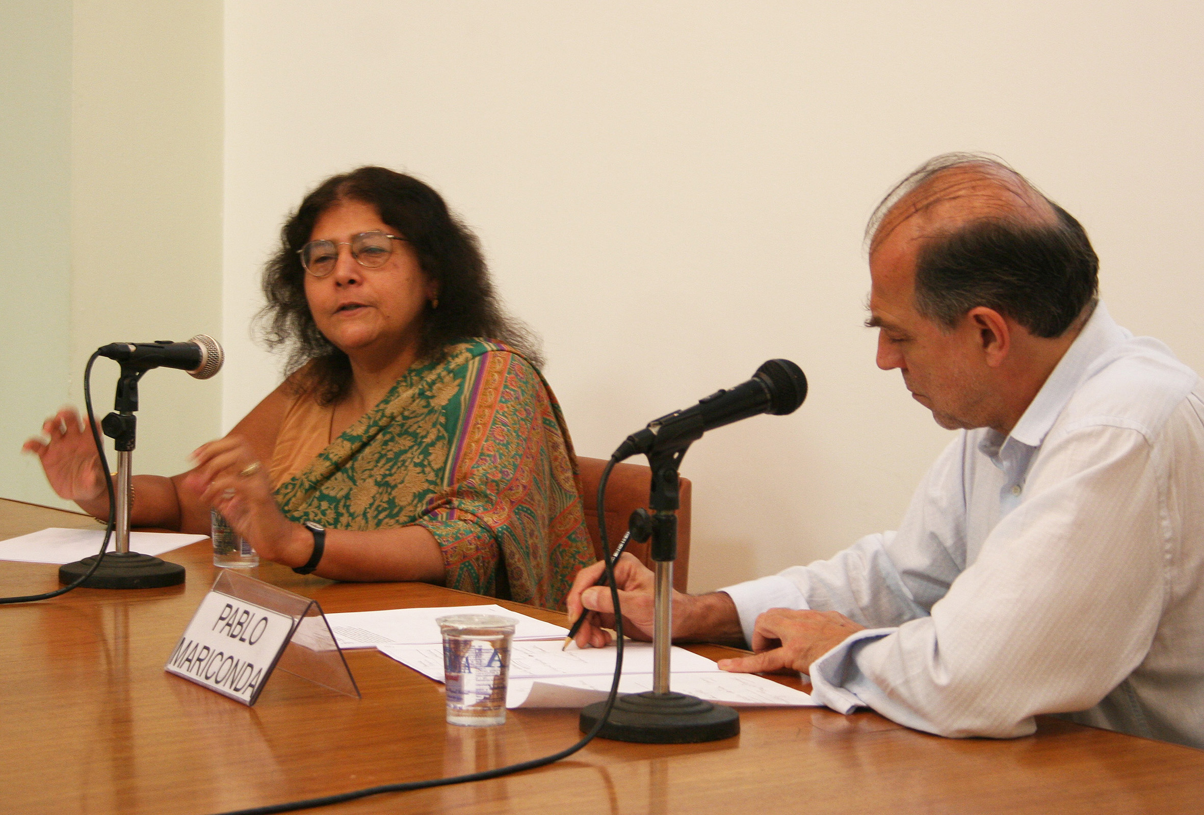 Sheila Jasanoff e Pablo Mariconda