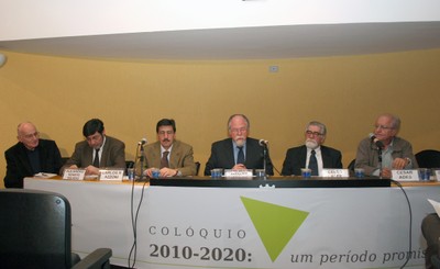 Gabriel Cohn, Alejandr Szanto Toledo, Carlos Azzoni, Jacques Marcovitch, Celso Lafer e César Ades