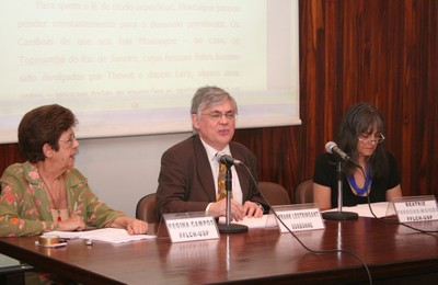 Regina Salgado Campos, Frank Lestringant e Beatriz Perrone-Moisés