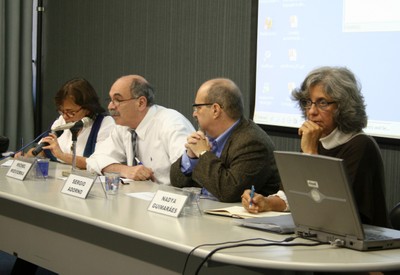 Michel Wieviorka, Sérgio Adorno e Nadya Guimarães