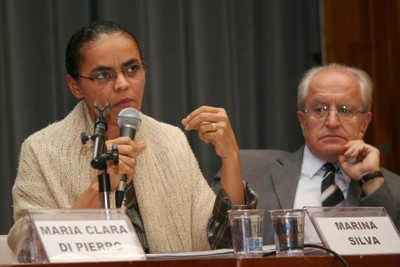 Marina Silva e César Ades