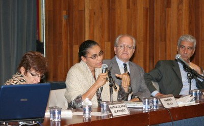 Maria Clara Di Pierro, Marina Silva, César Ades e José Eli da Veiga