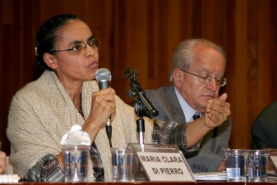 Marina Silva e César Ades