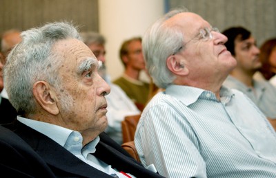 Paulo Nogueira Neto e César Ades