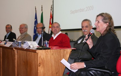 Rodrigo César de Araújo Cunha, César Ades, Wagner Costa Ribeiro, Helio Neves, Chester Luiz Galvão Cesar e Helena Ribeiro