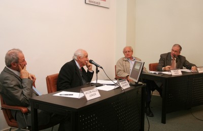 Jacob Palis Jr, Adolpho José Melfi, César Ades e Marco Antonio Zago