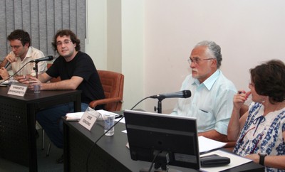 Fabrício Vasselai, Umberto Mignozzetti, José Genuíno e Maria Cecília Spina Forjaz