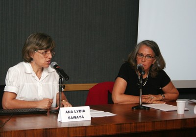 Ana Lydia Sawaya e Anna Peliano